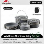 ست قابلمه نیچرهایک مدل CNK2450CF010