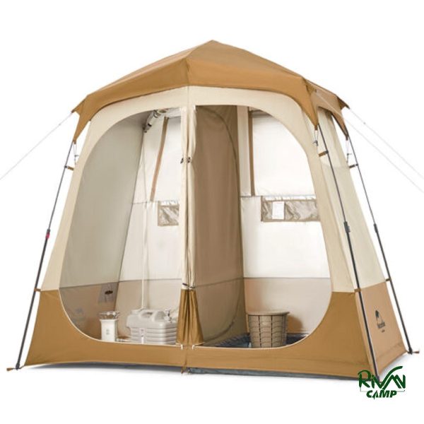 چادر حمام اتوماتیک دو کابین نیچرهایک مدل NH22ZP006