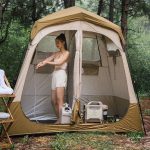 چادر حمام اتوماتیک دو کابین نیچرهایک مدل NH22ZP006