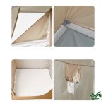 چادر حمام اتوماتیک دو کابین نیچرهایک مدل NH22ZP006