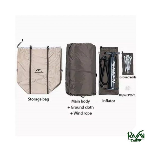 سایبان و چادر بادی نیچرهایک مدل NH20TM002