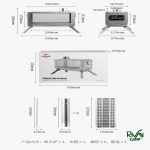 اجاق هیزمی نیچرهایک مدل NH21SK008