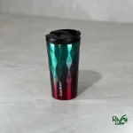 ماگ کوکر 350 میلی لیتری فیروزه‌ای-قرمز