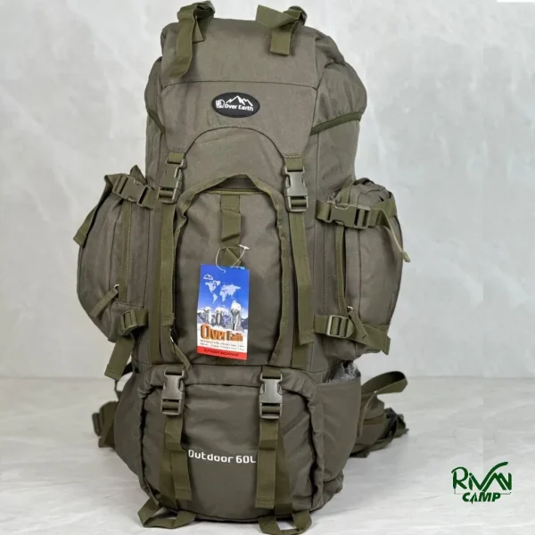 کوله پشتی تاکتیکال ۶۰ لیتری Over Earth