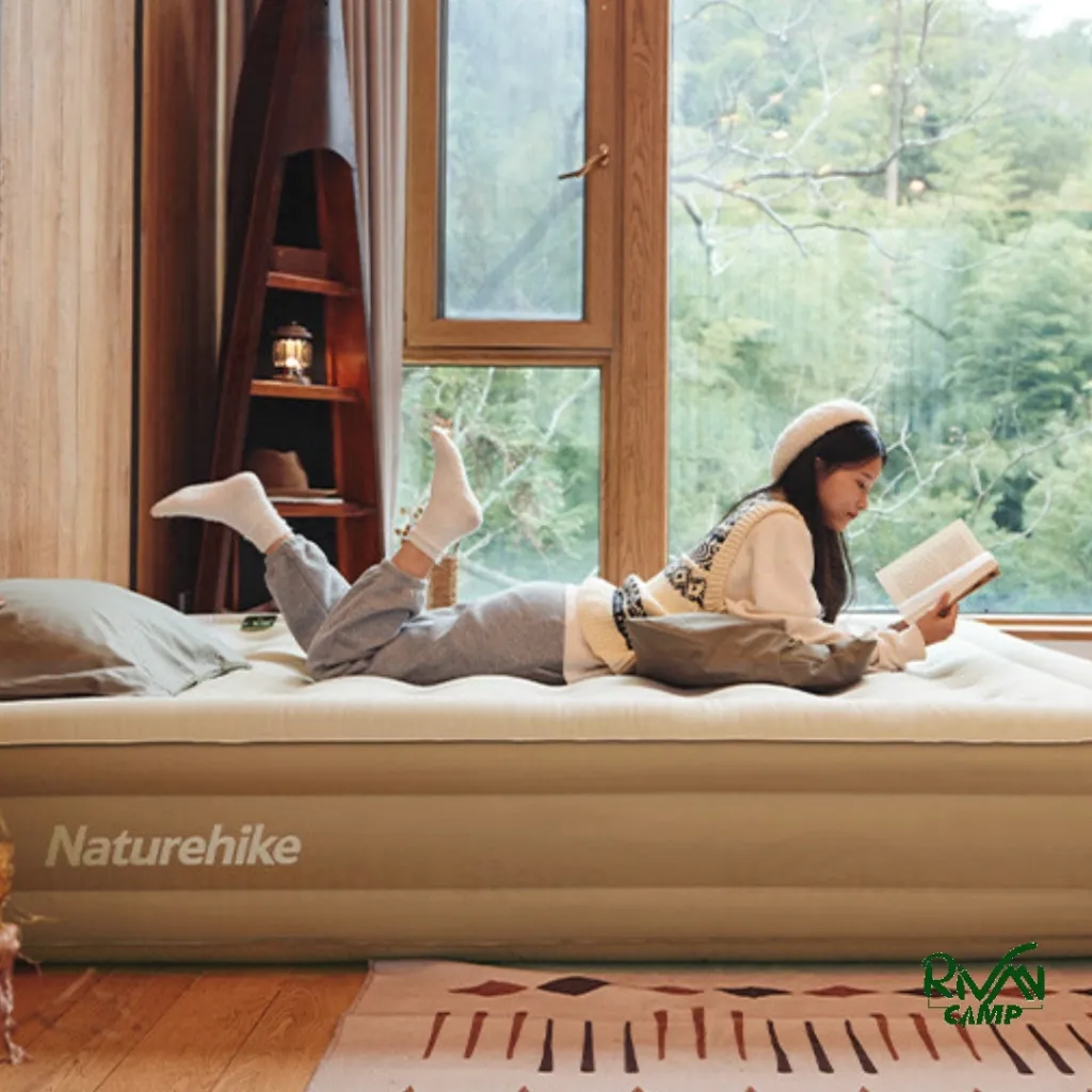 naturehike-double-air-mattress-cnh22dz015 (11) تشک بادی دونفره نیچرهایک مدل CNH22DZ015
