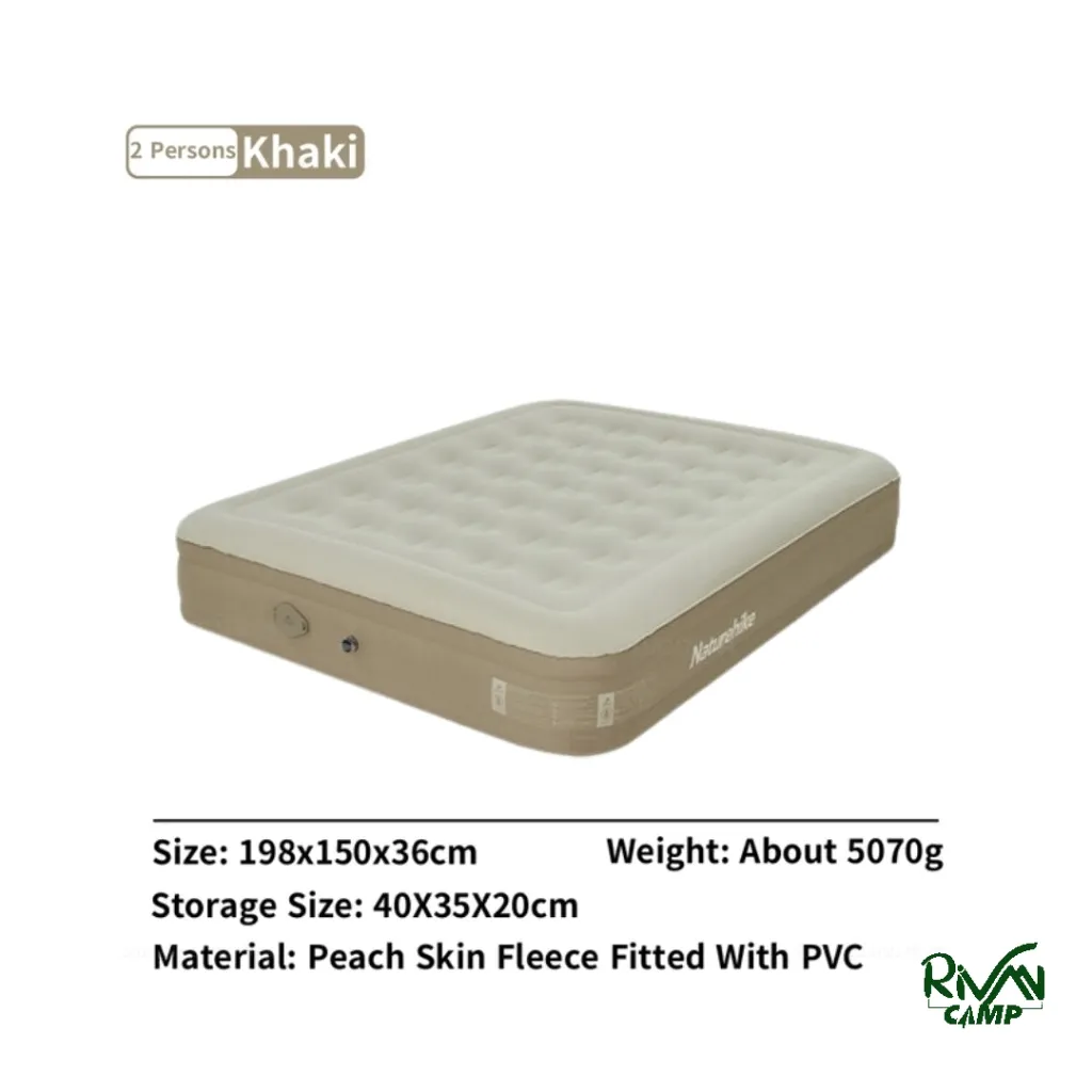 naturehike-double-air-mattress-cnh22dz015 (2) تشک بادی دو نفره NATUREHIKE مدل CNH22DZ015