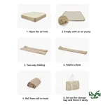 تشک بادی دو نفره NATUREHIKE مدل CNH22DZ015