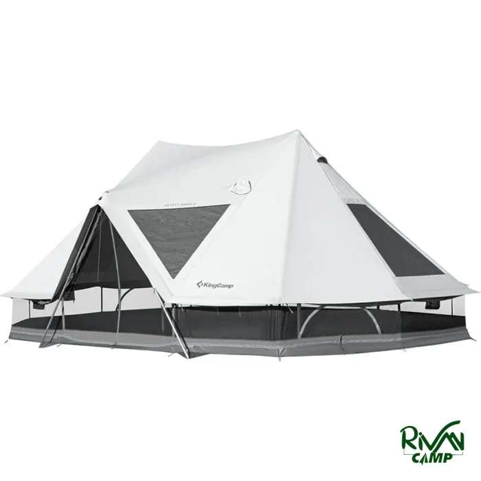 ابعاد چادر کمپینگ کینگ‌کمپ مدل Khan (کد KT2401_GREY)