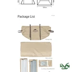 چادر کمپینگ برند نیچرهایک NH20TM008