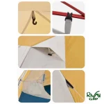 جزئیات چادر 2 نفره man-red Pro نیچرهایک مدل CNK2300ZP024
