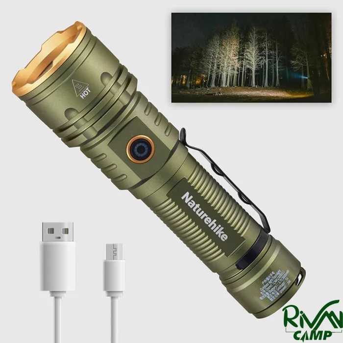 نحوه شارژ چراغ قوه نیچرهایک مدل CNK2300011