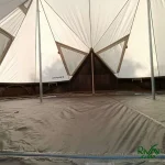 جنس چادر کمپینگ کینگ‌کمپ مدل Khan (کد KT2401_GREY)