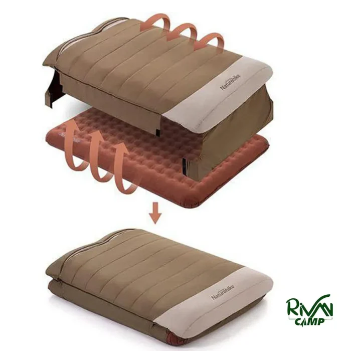 کیسه خواب 2 نفره نیچرهایک مدل NH21MSD02 - تصویر 2