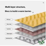 زیرانداز تاشوی لانه تخم مرغی Troues R3.0مدلCNK2550WS030