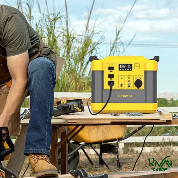 پاور استیشن 1000 وات قابل حمل LIPOWER مدل G1000L-S کاربردی