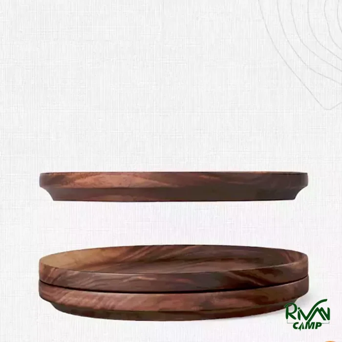 بشقاب چوب گردو نیچرهایک مدل NH21SJ005 - تصویر 9