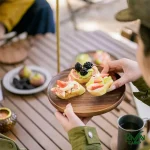 بشقاب چوب گردو برند نیچرهایک مدل NH21SJ005