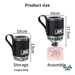 سرشعله و قابلمه یکپارچه برند BRS BRS-61