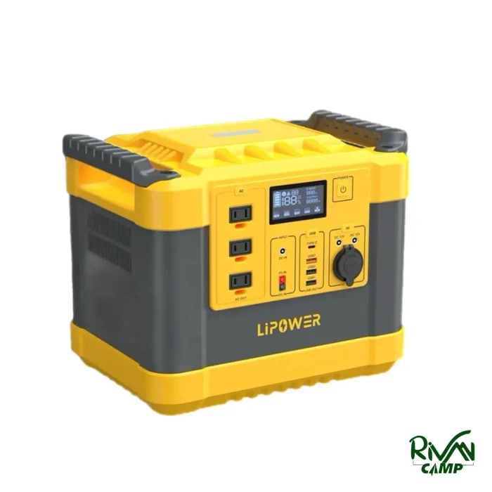 طراحی ساخت پاور استیشن 1000 وات قابل حمل LIPOWER مدل G1000L-S