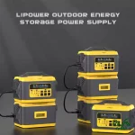 طراحی پاور استیشن 2200 وات قابل حمل LIPOWER مدل M2200L-S