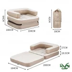 ابعاد مبل بادی نیچرهایک مدل CNK2300DZ010