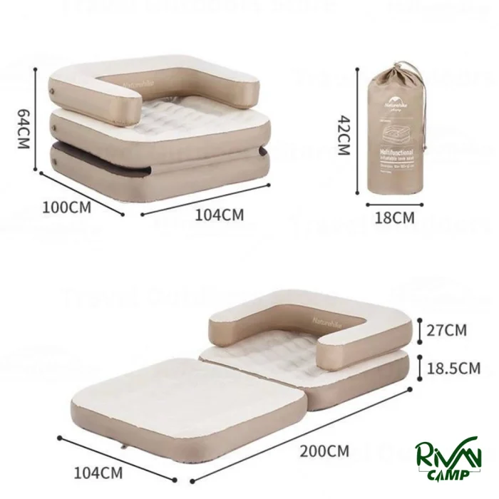 ابعاد مبل بادی نیچرهایک مدل CNK2300DZ010