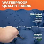 جزئیات زیرانداز بادی دو نفره کینگ کمپ مدل KM2441_NAVY