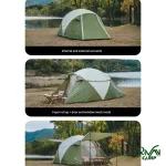 نحوه استفاده چادر 4 نفره نیچرهایک CNK2450WS041