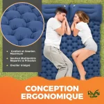 کاربرد زیرانداز بادی دو نفره کینگ کمپ مدل KM2441_NAVY