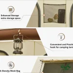 جزئیات چادر بادی کینگ کمپ (KingCamp Inflatable Tent) مدل KT2316_BEIGE