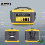 جزئیات پاور استیشن 2200 وات قابل حمل LIPOWER مدل M2200L-S