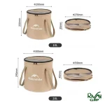 ابعاد سطل آب سفری نیچرهایک مدل CNK2350CF010