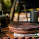 ابعاد بشقاب چوب گردو نیچرهایک مدل NH21SJ005