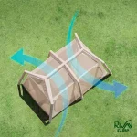 قابلیت های چادر بادی ایر 8.5 Village نیچرهایک مدل CNK2300ZP019