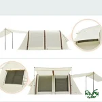 ظرفیت چادر بادی کینگ کمپ (KingCamp Inflatable Tent) مدل KT2316_BEIGE