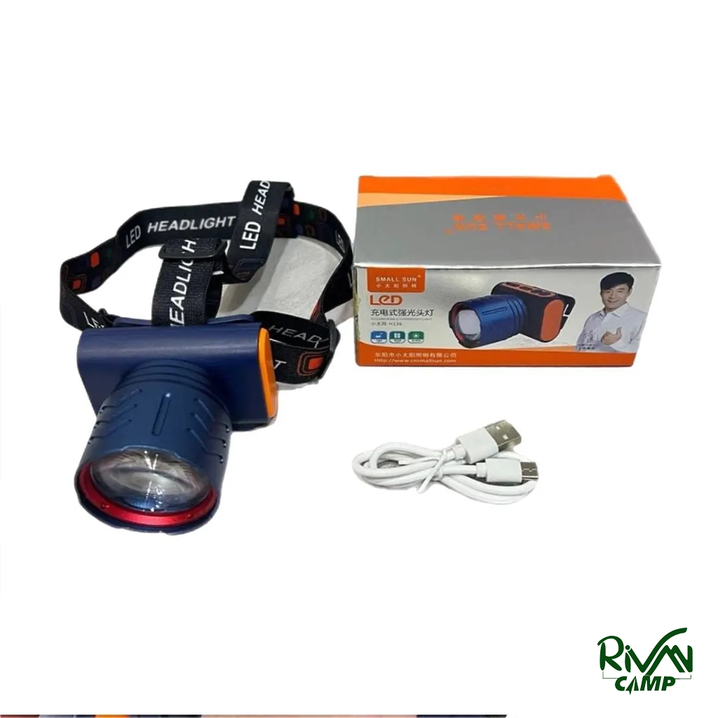 6 بسته بندی چراغ پیشانی اسمال سان مدل ZY-H136