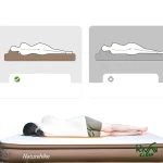 ابعاد تشک بادی 2 نفره نیچرهایک مدل CNH22DZ026