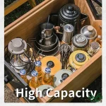 ظرفیت جعبه چوبی چندکاره 50 لیتری نیچرهایک مدل NH21SNX07