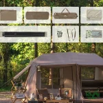 استحکام چادر اتوماتیک 5-8 نفره نیچرهایک VILLAGE 13 مدل CNH22ZP004