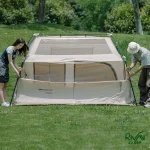 برپایی چادر اتوماتیک 4-3 نفره نیچرهایک مدل VILLAGE 6.0 2 کد CNK2300ZP021