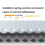 جنس زیرانداز کیسه خواب 2 نفره نیچرهایک مدل CNK2450WS012