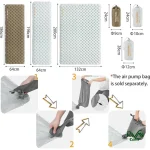 جزئیات زیرانداز کیسه خواب 2 نفره نیچرهایک مدل CNK2450WS012