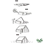 برپایی چادر بادی ایر 6.3 نیچرهایک مدل NH20ZP009