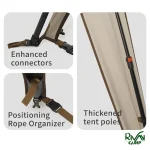 میله های سایبان نیچرهایک مدل CNK230WS014