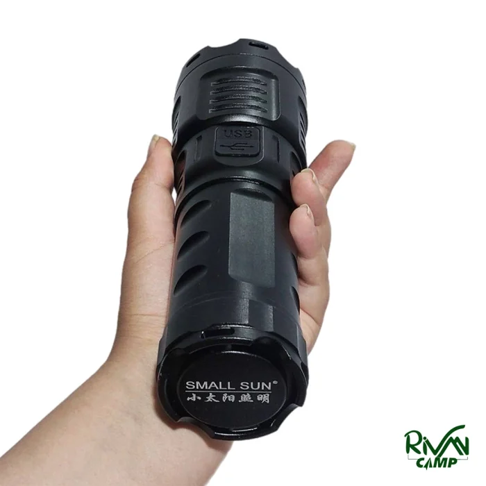 ابعاد چراغ قوه اسمال سان مدل T301