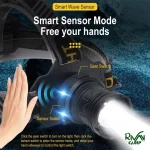 رنگ نور چراغ پیشانی اسمال سان مدل ZY-T502