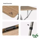 میز تاشو با ارتفاع قابل تنظیم نیچرهایک مدل CNH22JU054