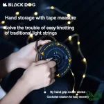 جمع کردن آسان ریسه لامپی بلک داگ مدل CBD2450ZM017