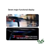 چراغ عقب هوشمند دوچرخه بلک داگ مدل CBD2450ZM018