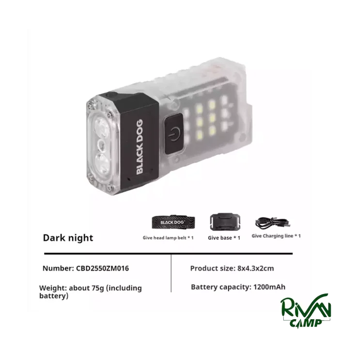 چراغ قوه جیبی بلک داگ مدل CBD2550ZM016